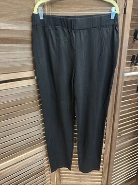 Skinny Black Pull-On Pants